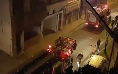 Bir ayda ikinci kez yanan binada kundaklama şüphesi
