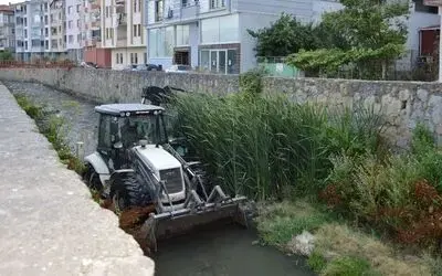 Havza’da dere yatağı temizliği
