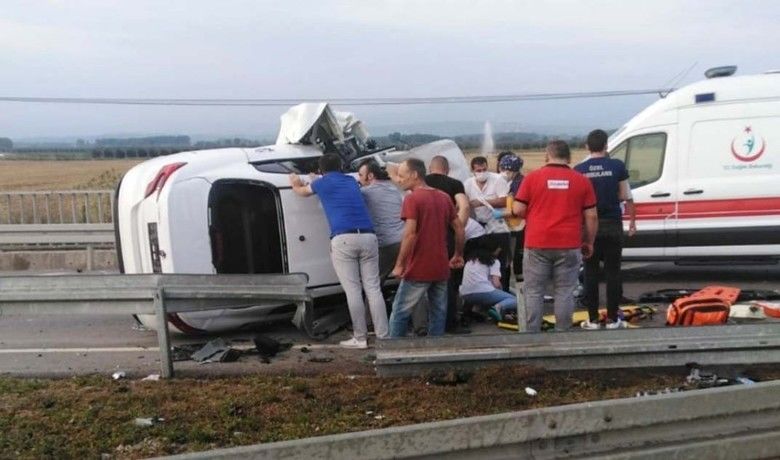 Samsun’da trafik kazası: 5 kişi ağır yaralı
 - Samsun’da meydana gelen trafik kazasında aynı aileden 5 kişi ağır yaralandı.