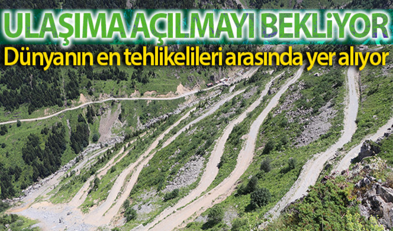 Dünyanın en tehlikeli yolları arasında gösterilenDerebaşı Virajları'nın yolu ulaşıma açılmayı bekliyor - Trabzon-Bayburt arasındaki Soğanlı Dağları`nın yamaçlarında yer alan ve dünyanın en tehlikeli yolları arasında gösterilen Derebaşı Virajları yaklaşık 1 yıldır yaşanan kaya düşmesi ve heyelan nedeniyle ulaşıma kapanırken, yöre halkı yolun ulaşıma açılmasını bekliyor.