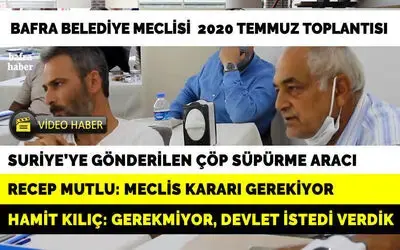 Başkan Hamit Kılıç: Devlet Bizden Araç İstedi Biz De Verdik