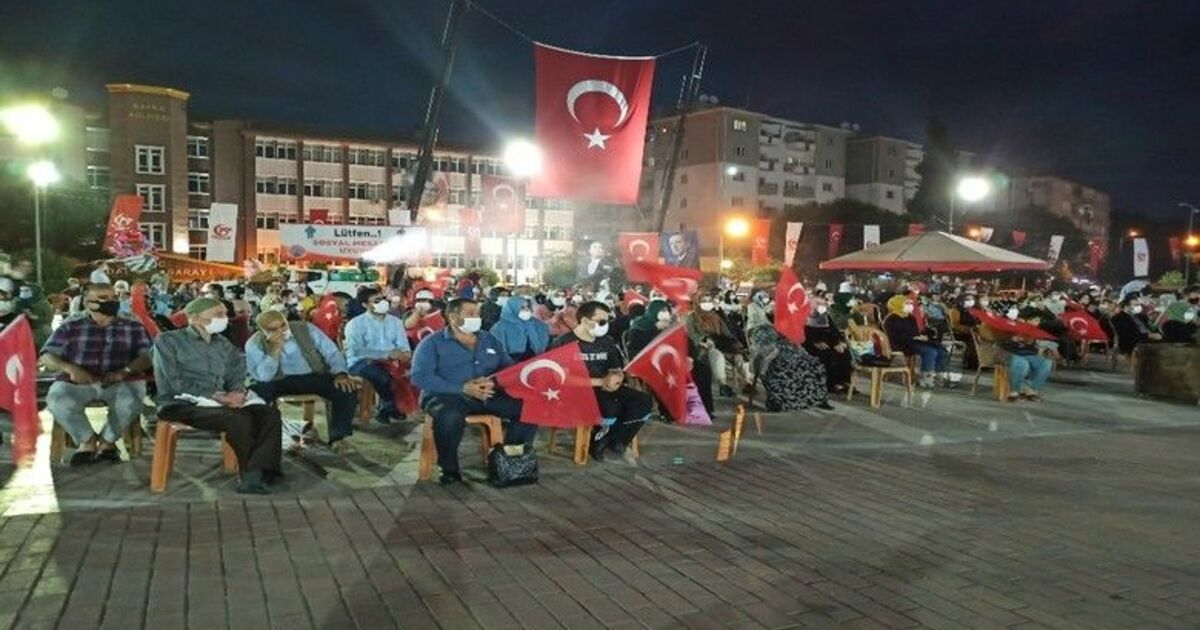 Bafra’ da 15 Temmuz şehitler programı