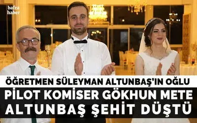 Bafra'ya şehit ateşi düştü