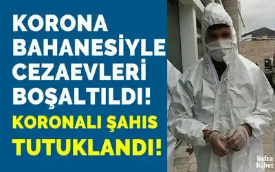 Korona virüs testi pozitif çıkan bıçakla yaralama zanlısı tutuklandı