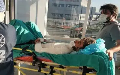 Elektrik akımına kapılan inşaat işçisi ölümden döndü
