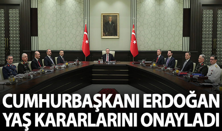 Cumhurbaşkanı Erdoğan, YüksekAskeri Şura kararlarını onayladı - YAŞ kararları açıkladı. 17 general ve amiral bir üst rütbeye, 51 albay ise general ve amiralliğe yükseltildi.BUGÜN NELER OLDU?