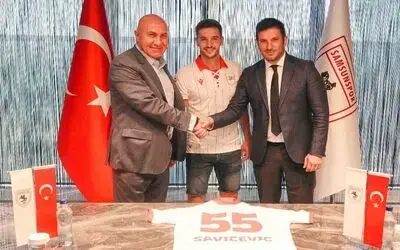 Vukan Savicevic Samsunspor’da
