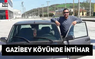 Gazibey Köyünde İntihar