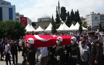 Şehit Caner Mayendağı son yolculuğuna uğurlandı
