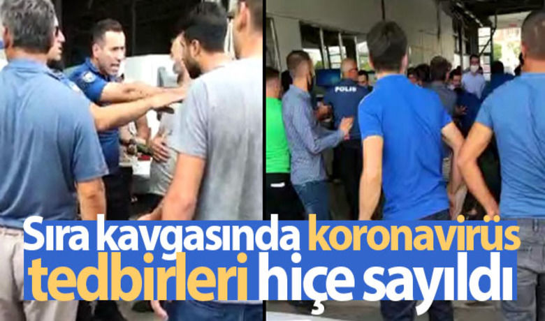 Diyarbakır'da sıra kavgasında koronavirüs tedbirleri hiçe sayıldı - Diyarbakır'da araç muayene istasyonunda bekleyen vatandaşlar arasında sıra kavgası çıktı. Yaşanan arbedede korona virüs tedbirlerinin hiçe sayıldığı görüldü.BUGÜN NELER OLDU?