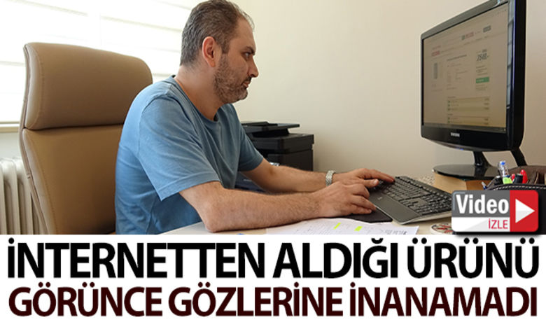 İnternetten aldığı ürünügörünce gözlerine inanamadı - Bursa’da internetten 5 bin 500 lira vererek aldığı telefonun yerine 2 bin 500 liralık telefon geldiğini gören kişi şaşkına döndü.BUGÜN NELER OLDU?