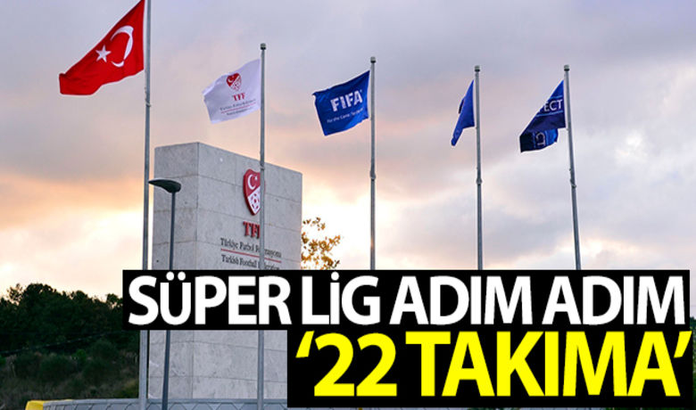 Süper Lig adım adım 22 takıma - Türkiye Futbol Federasyonu, bayramın ardından yapacağı toplantıda ligdeki takım sayısını yeniden ele alacak. Toplantıda Adana Demirspor'un da lige dahil edilerek 22 takımla mücadele etmesi görüşülecek. Görüşler Adana Demirspor'un lige dahil edilmesi yönünde.BUGÜN NELER OLDU?