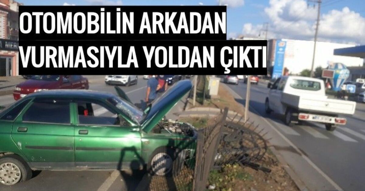 Bafra'da trafik kazası: 2 yaralı