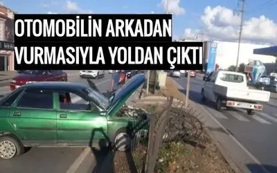Bafra'da trafik kazası: 2 yaralı