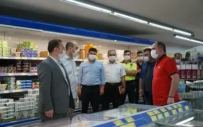 Terme’de korona virüsü denetimi
