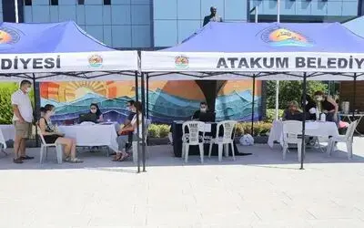 Atakum Belediyesi’nden üniversite adaylarına destek
