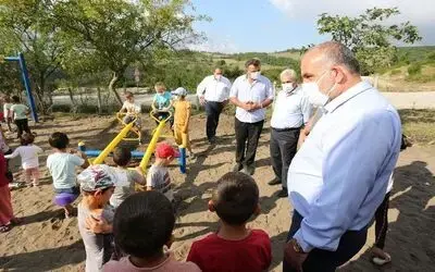 Başkan Sandıkçı çocuklara verdiği sözü tutuyor
