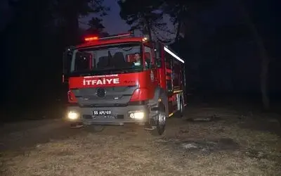 Samsun’daki sazlık yangını kontrol altına alındı
