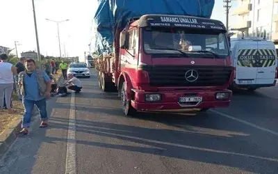 Samsun’da kamyonun çarptığı yaya ağır yaralandı
