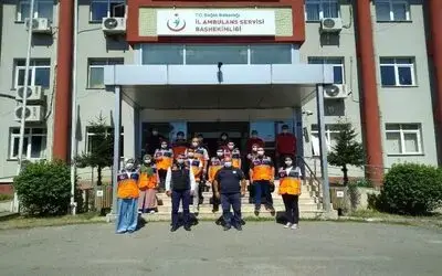 AFAD gönüllülerine ilk yardım eğitimi
