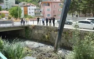 Hacı Osman Deresi temizleniyor
