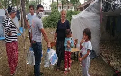 Başkan Kılıç, mevsimlik işçileri unutmadı

