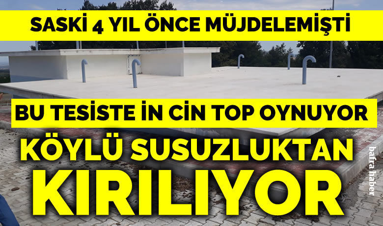 Köylüler Susuzluktan Kırılıyor! 
