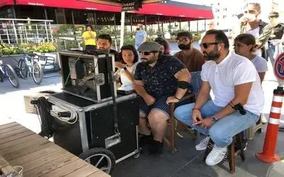 Canım Dayım filmi AVM’de set kurdu
