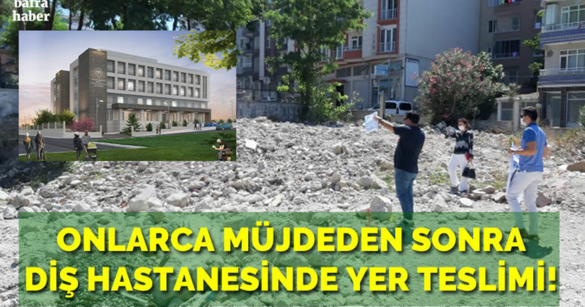 Yeni Bafra Ağız ve Diş Sağlığı Hastanesinin yer teslimi yapıldı