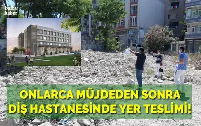 Yeni Bafra Ağız ve Diş Sağlığı Hastanesinin yer teslimi yapıldı