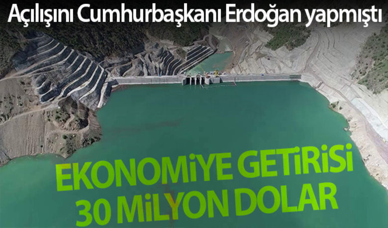 Açılışını Cumhurbaşkanı Erdoğan yapmıştı,ekonomiye getirisi 30 milyon dolar - Siirt`in Şirvan ve Pervari ilçe sınırları içerisinde yer alan Çetin Barajı ve Hidroelektrik Santrali (HES) tam kapasite olarak toplam üretimi bugün itibari ile 459 milyon kWh olup, ekonomiye katkısı 30 milyon dolar olduğu öğrenildi.