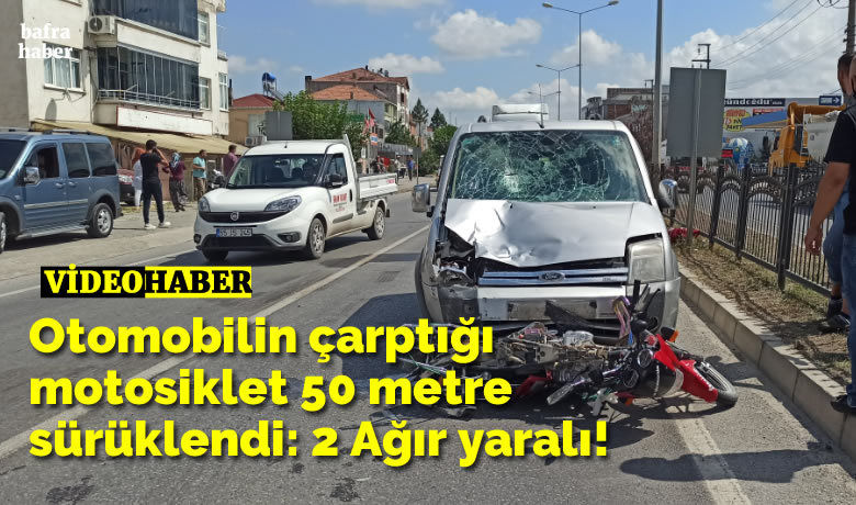 Bafra’da trafik kazası: 2 yaralı