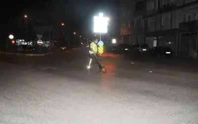 Otomobil ile motosiklet çarpıştı: 1 yaralı
