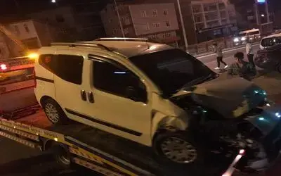 Bafra’da trafik kazası: 1 yaralı
