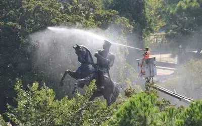 Onur Anıtı 30 Ağustos’a hazırlandı
