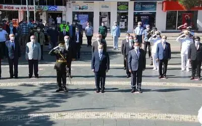 Samsun’da 30 Ağustos Zafer Bayramı törenle kutlandı

