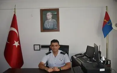 Bafra jandarma komutanı terfi etti
