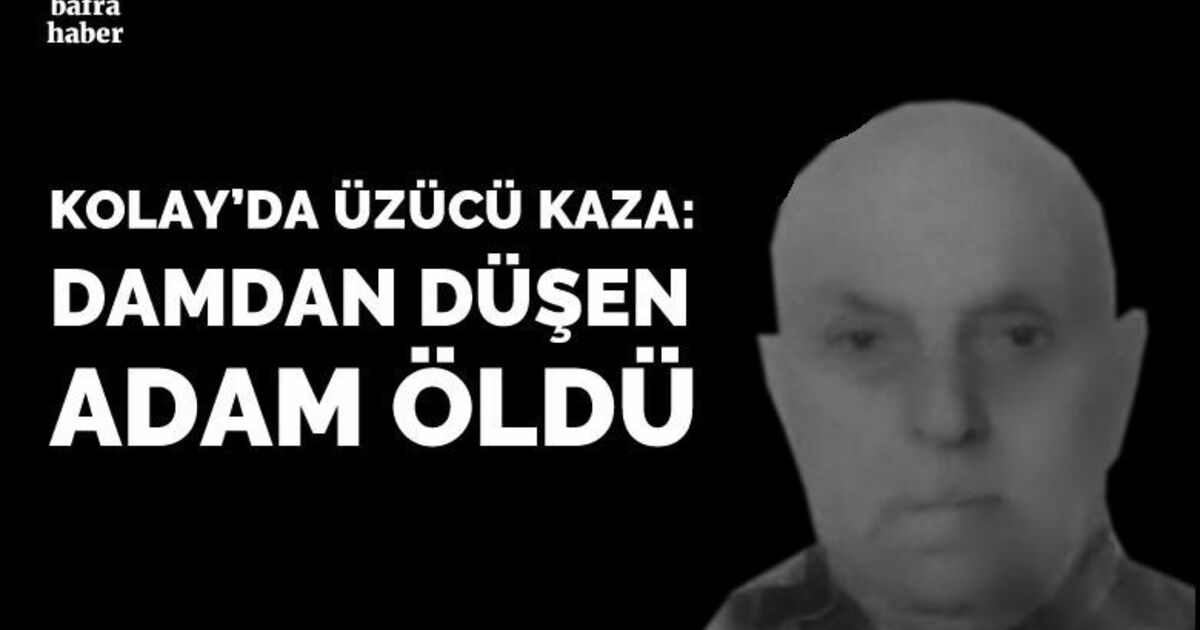 Damdan düşen şahıs öldü