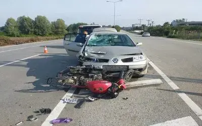 Samsun’da trafik kazası: 2 yaralı
