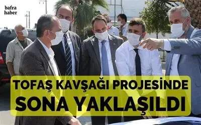 Tofaş Kavşağı projesinde sona yaklaşıldı