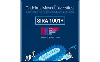 OMÜ Times Higher Education sıralamasında yeniden 1001+ grubunda
