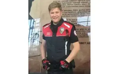 Kazada şehit olan polis memuru ayın polisi seçildi
