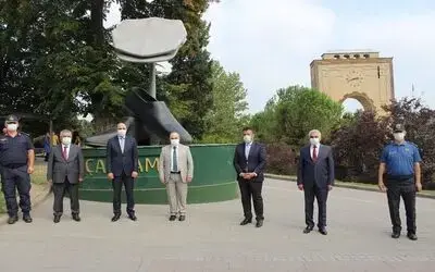 Vali Dağlı korona denetiminde
