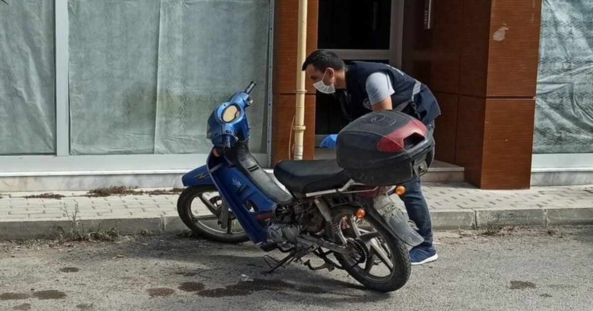 Çalıntı motosiklet terk edilmiş halde bulundu
