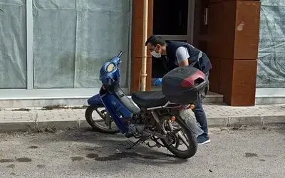 Çalıntı motosiklet terk edilmiş halde bulundu
