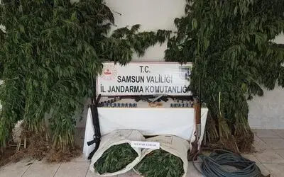 Bafra’da uyuşturucu operasyonu
