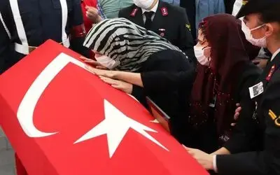 Şehit Yüzbaşı Mahmut Top son yolculuğuna uğurlandı
