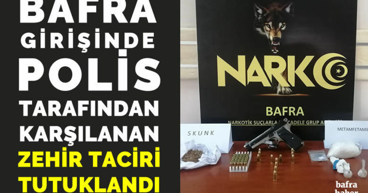Uyuşturucuyla yakalanan şahıs adliyeye sevk edildi