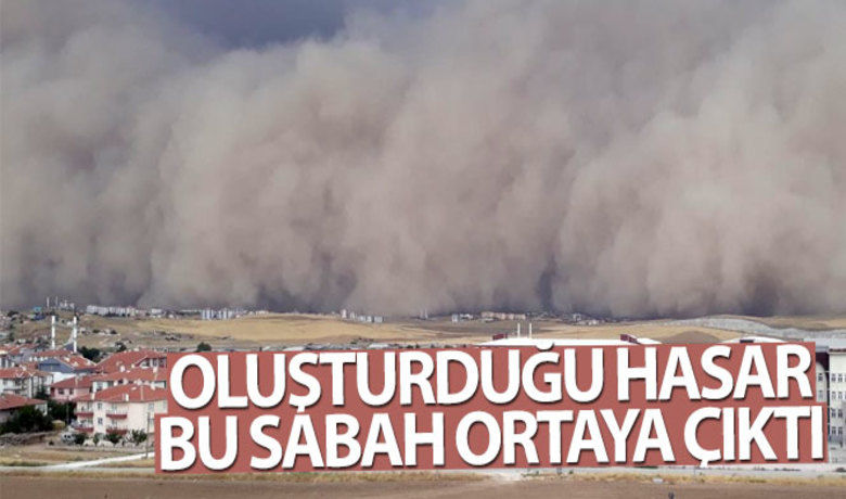 Kum fırtınası ve yağış Günyüzü'nde hasara yol açtı - Dün akşam saatlerine doğru Ankara'nın Polatlı ilçesinde meydana gelen kum fırtınasından Eskişehir'in Günyüzü ilçesi de olumsuz etkilenirken, ilçede bulunan bir mezarlıktaki yangın çıktı, yerleşim bölgelerinde birçok hasar meydana geldi.	İlker Sarıkaya - Moshıur Rahman
