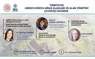 OKA’dan "Türkiye’de UNESCO Dünya Miras Alanları ve Alan Yönetimi" semineri
